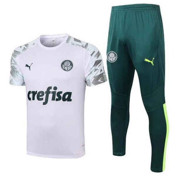 Entrenamiento Palmeiras Conjunto Completo 2020/21 Blanco Verde